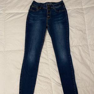Maurices Button-fly Small Denim Jeggings